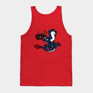 Blue Dragon Tank Top